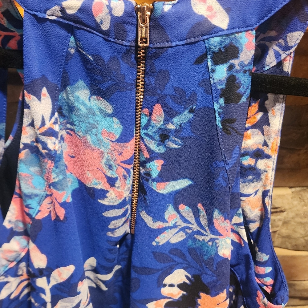 Floral Bright Maxi Dress Xhilaration Size Medium - Picture 5 of 5